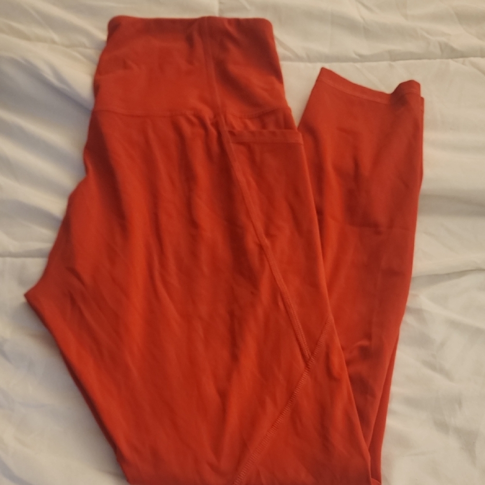 Women's Orange Old Navy Workout Pants